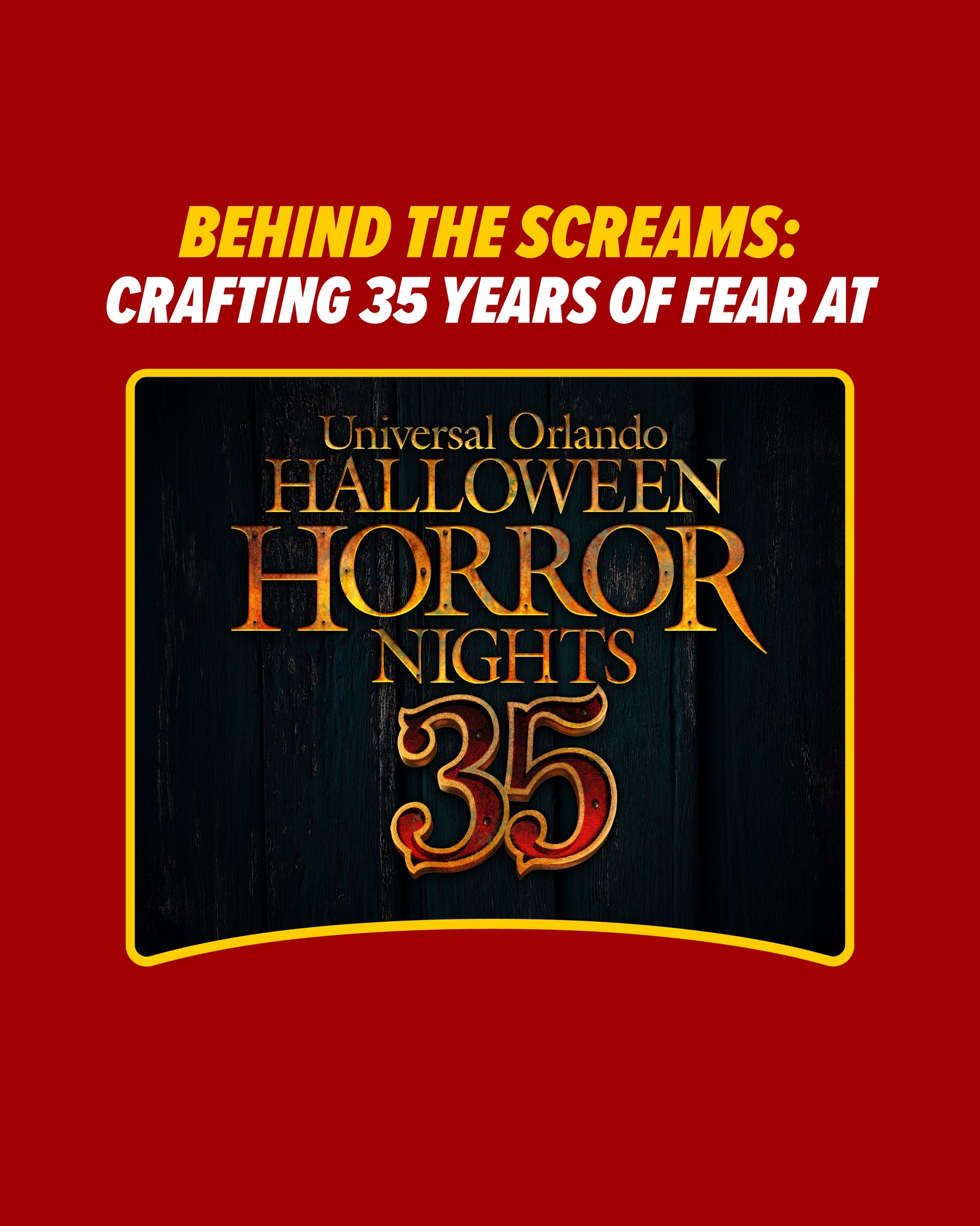 Universal Reveal This Years HHN35 Logo – What Does it Tell Us?